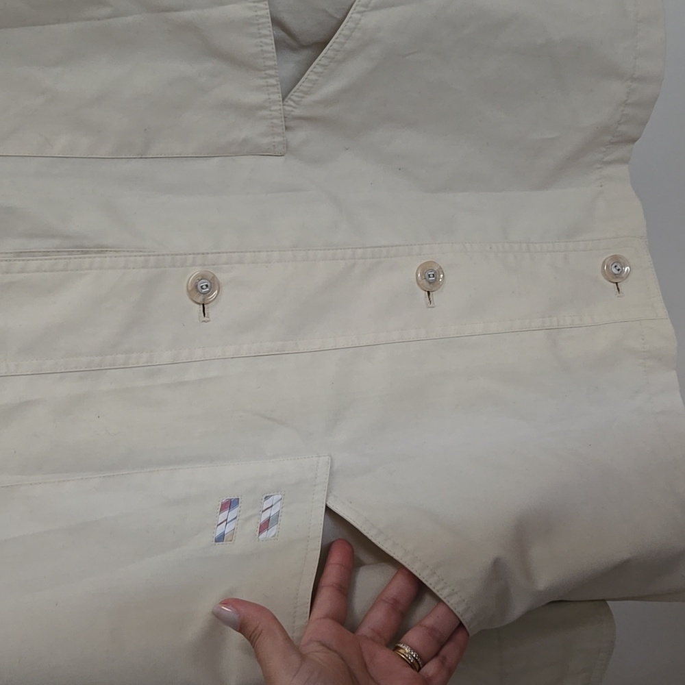 Vintage Ensign London Cream Coat Jacket - Picture 2 of 11